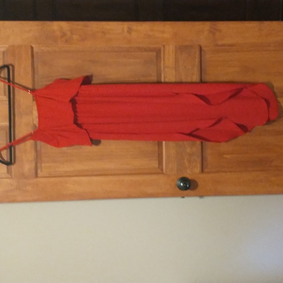 Nerlerolian women's size S adjustable strappy split casual midi beach dress NWT - Picture 12 of 13